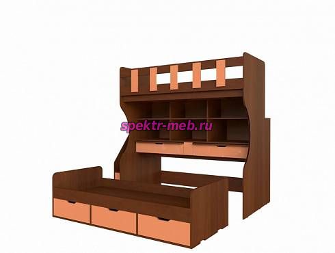 Детская двухъярусная кровать Дет-18