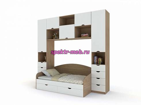 Стенка в детскую Ульяна с кроватью