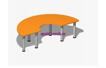 Стол «Подкова» регулируемый
