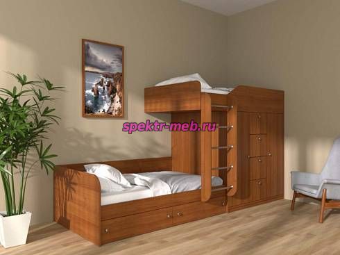 Двухъярусная кровать Алина 4