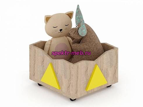 Ящик в детскую Геометрия 4