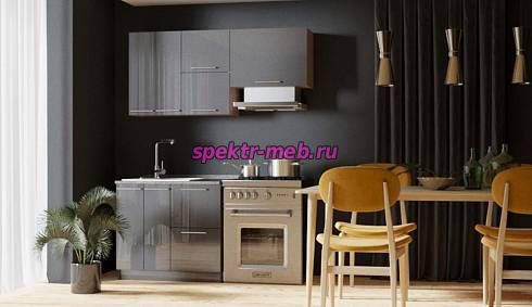 Кухня Антрацит