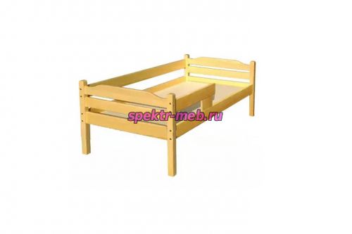 Кровать с ограничительным бортом, массив
(спальное место:120)