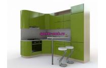 Кухня с барной стойкой Фантазия