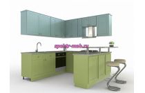 Кухня с барной стойкой Каприз-2