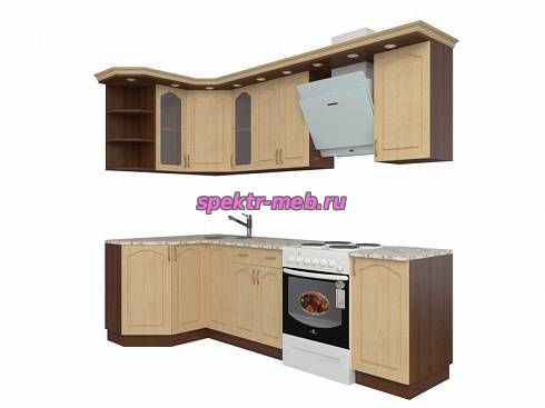 Кухня Арка Клён
