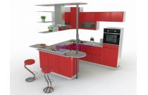 Кухня с барной стойкой Инеза