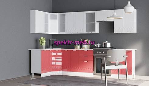 Кухня угловая Шарлотта Асти 1