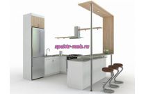 Кухня с барной стойкой Ной-1