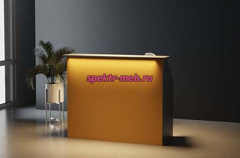 Стойка ресепшн №37 с подсветкой