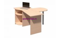 Стол с приставкой для совещаний