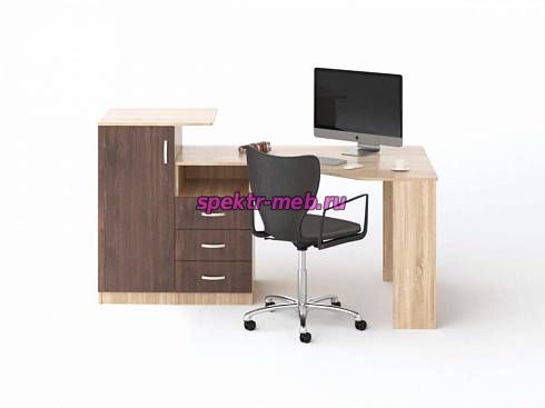 Стол офисный угловой Амалия 3