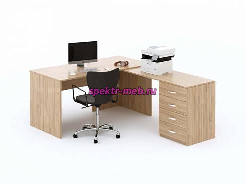 Стол офисный угловой Рон 38