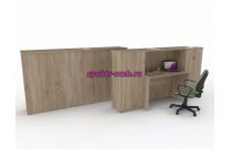 Ресепшен с тумбами Флора №1