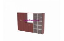 Шкаф средний комбинированный