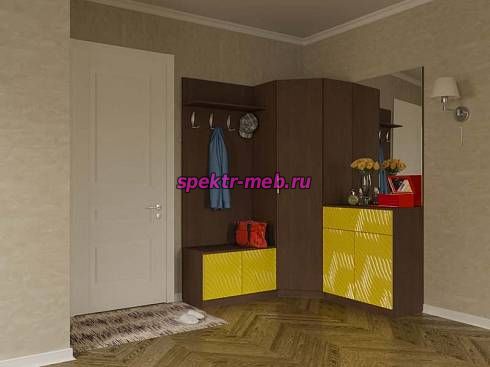 Стенка прихожая Футурино 3