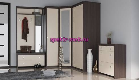 Угловая прихожая 36