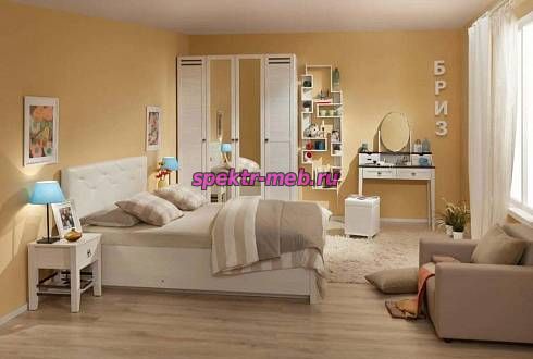 Спальня Бриз комплектация 2