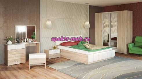 Спальня Линда комплектация 1