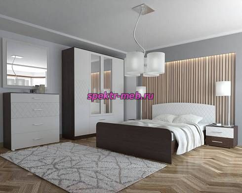 Спальня Милена-1 мдф