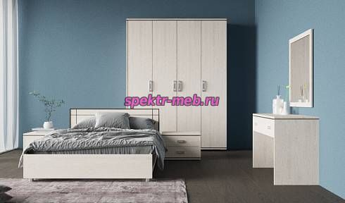 Спальня Валерия Квадро 01