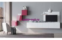 Стенка под ТВ подвесная Лори №14