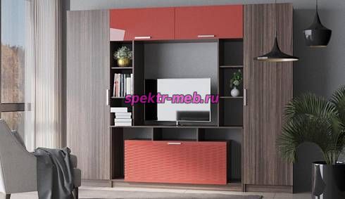 Стенка в гостиную Блеск 13.1-3D