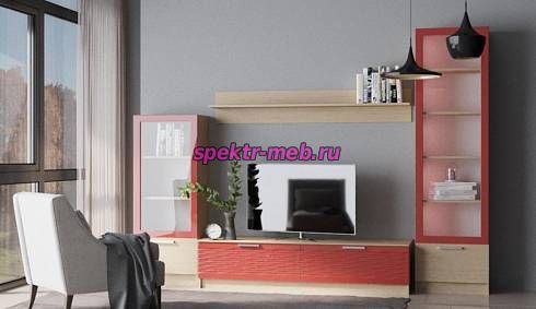 Стенка в гостиную Блеск 30.1-3D