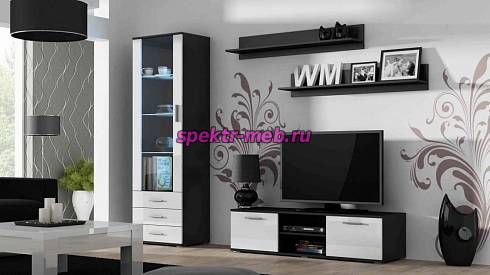 Гостиная Soho 7 Черный мат