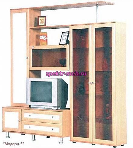 Мебельная стенка Модерн 5