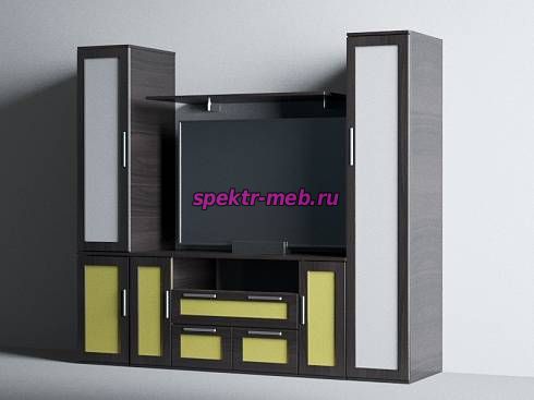 Cтенка в гостиную Комфорт Люкс 8