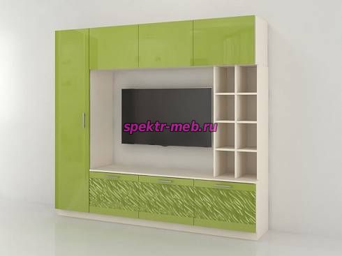 Стенка-горка Вельвет 6 Глянец