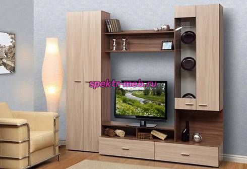 Стенка для гостиной Эмма