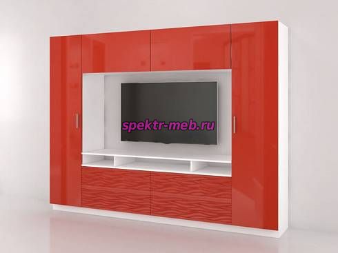 Стенка-горка Вельвет 8 Глянец