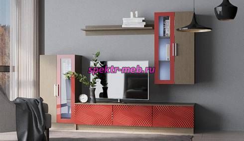 Стенка в гостиную Блеск 34.1-3D