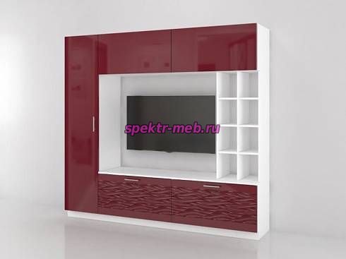 Стенка-горка Вельвет 3 Глянец