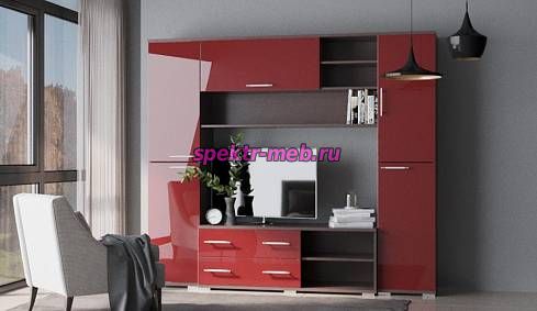 Глянцевая гостиная 19