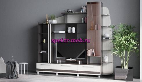 Стенка в гостиную Алиса 1