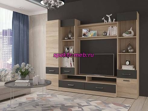 Стенка для гостиной Париж