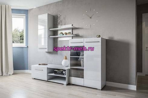 Гостиная Нео Белый