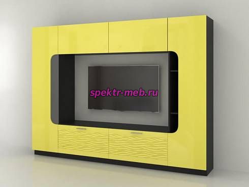 Стенка-горка Вельвет 5 Глянец