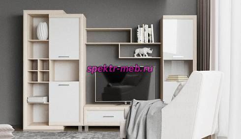 Стенка Сицилия 3 вайт