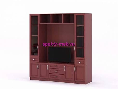 Стенка в гостиную Милана 11