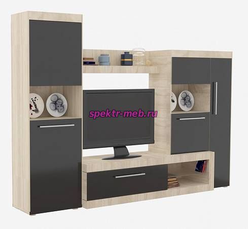 Стенка Сицилия 2 блек