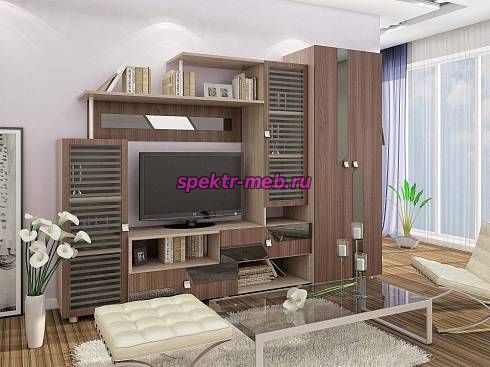 Гостиная стенка Марта-7 со шкафом