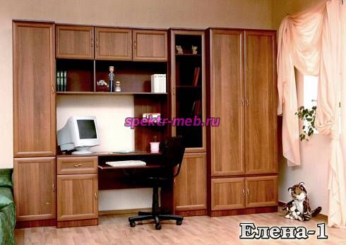 Мебельная Стенка Елена 1 композиция 1