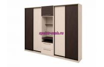 Гостиная со шкафом купе Наоми 15