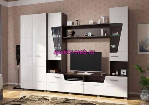 Стенка для гостиной Моника