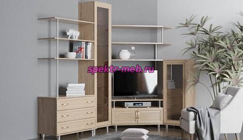 Угловая стенка Омега 74