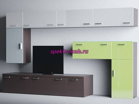 Стенка ГЛЯНЕЦ-43 МДФ